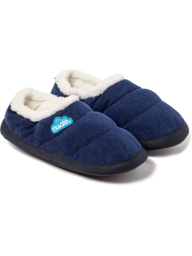 Pantofole unisex Nuvola suola in gomma Blu marino - Kiabi