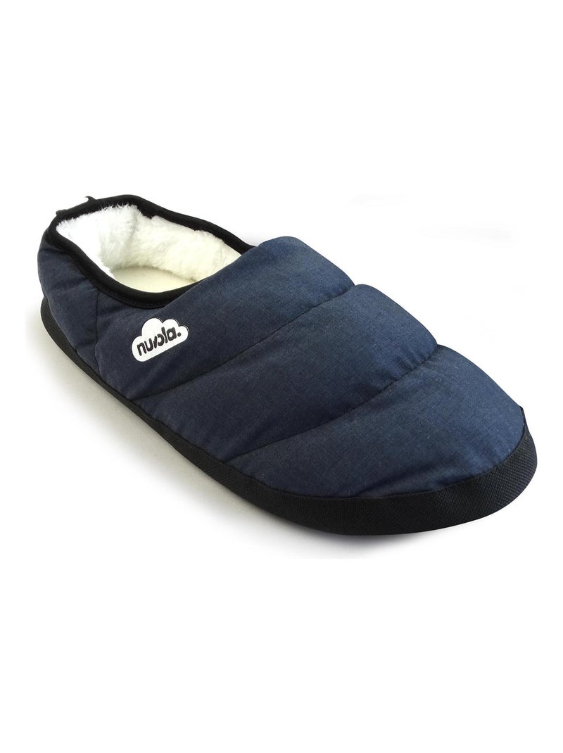 Pantofole unisex Nuvola suola in gomma Blu scuro - Kiabi