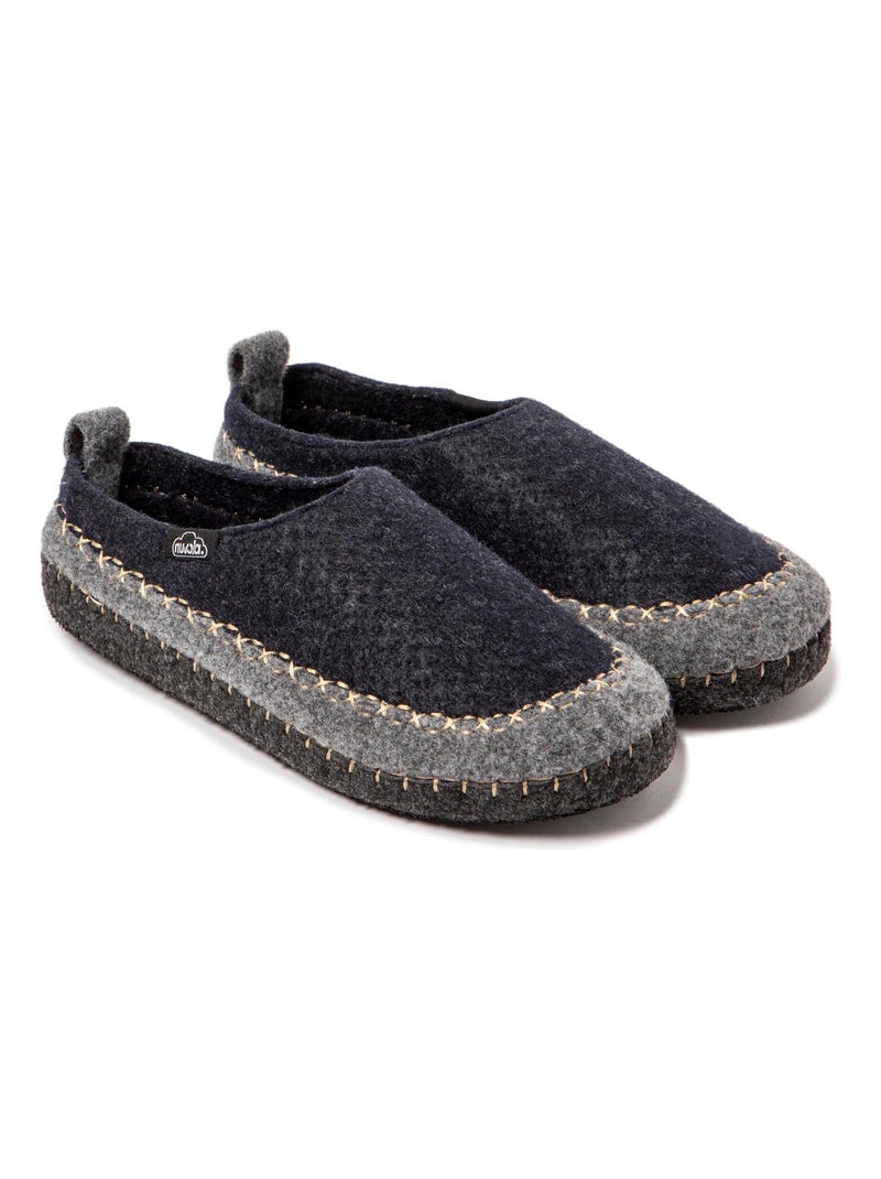 Pantofole unisex Nuvola suola in gomma Blu scuro - Kiabi