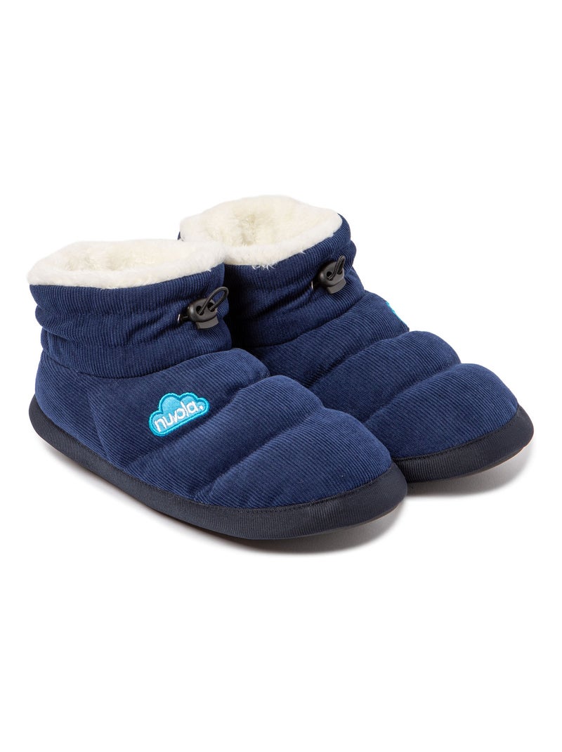 Pantofole unisex Nuvola suola in gomma Blu scuro - Kiabi