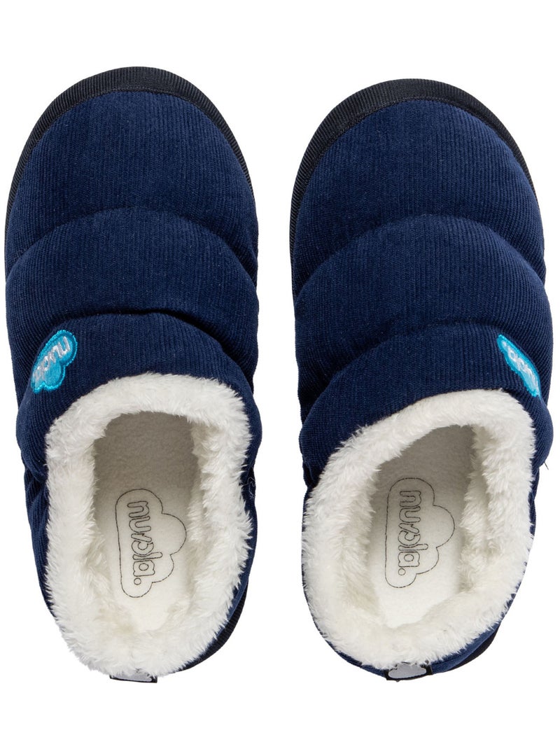 Pantofole unisex Nuvola suola in gomma Blu scuro - Kiabi