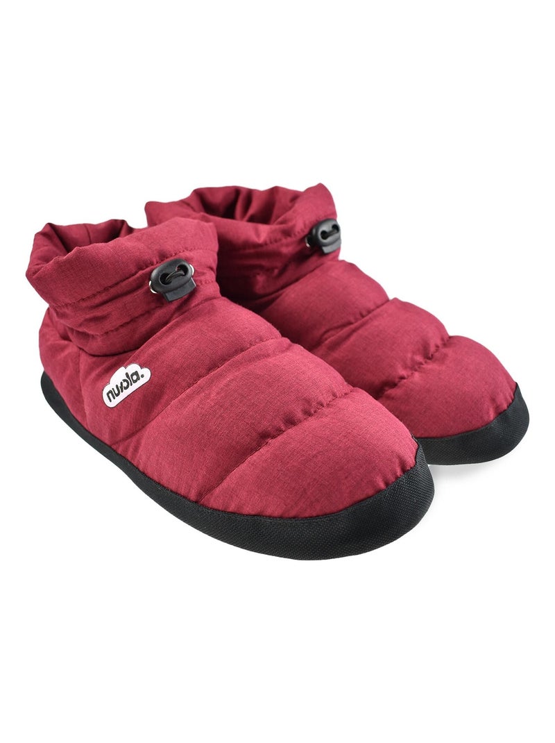 Pantofole unisex Nuvola suola in gomma Bordeaux - Kiabi