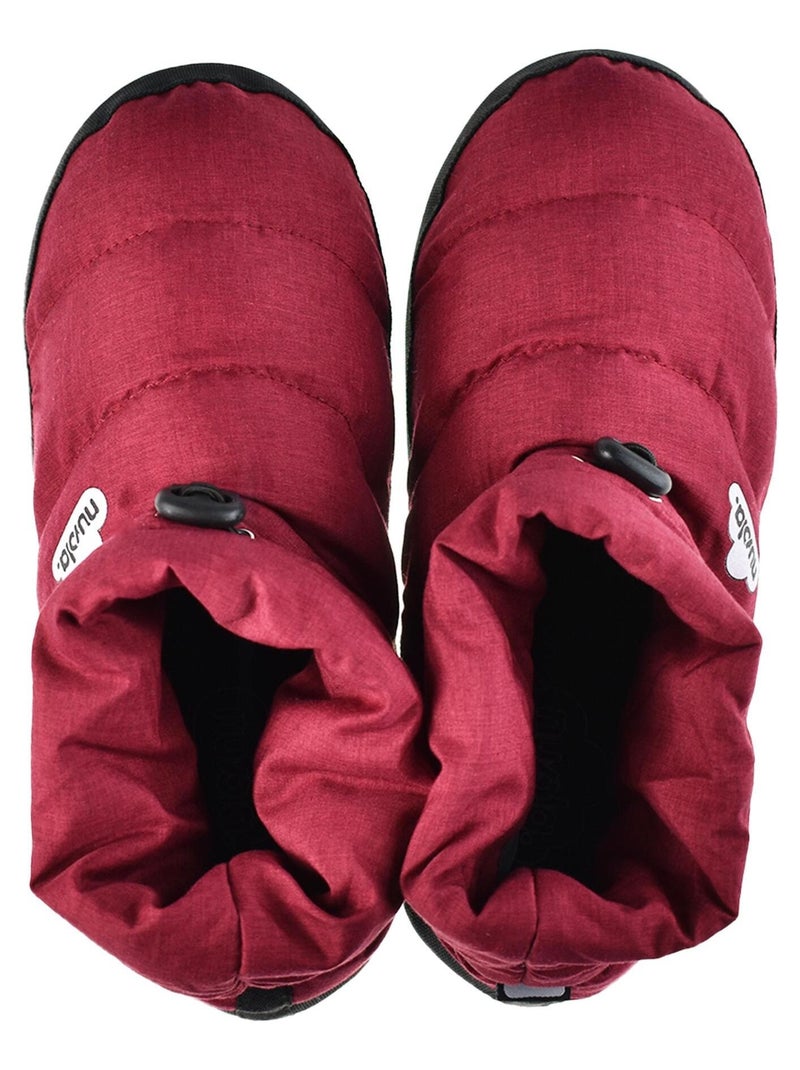 Pantofole unisex Nuvola suola in gomma Bordeaux - Kiabi