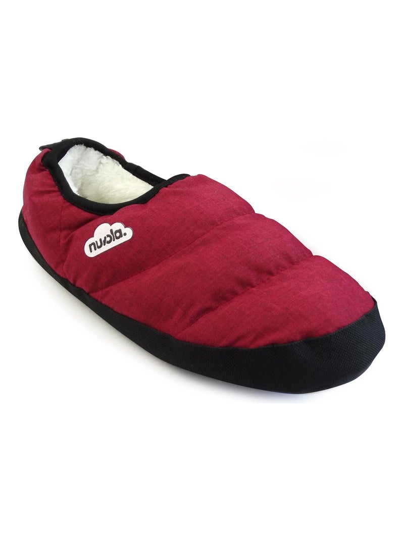 Pantofole unisex Nuvola suola in gomma Bordeaux - Kiabi