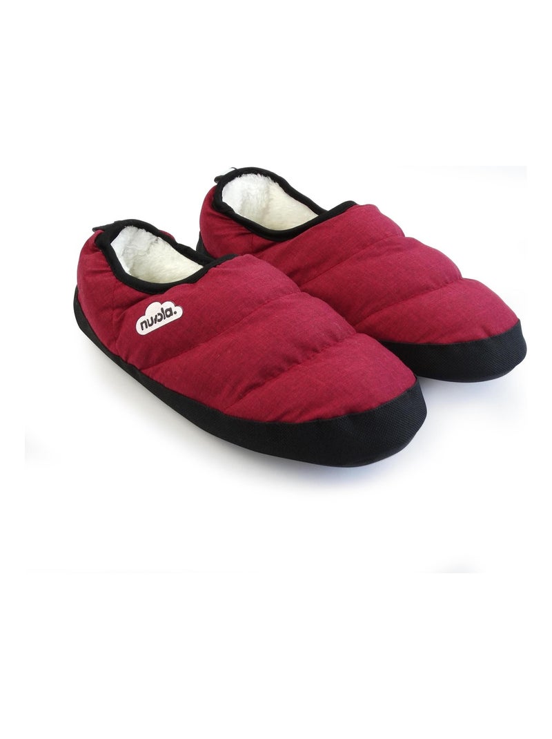 Pantofole unisex Nuvola suola in gomma Bordeaux - Kiabi