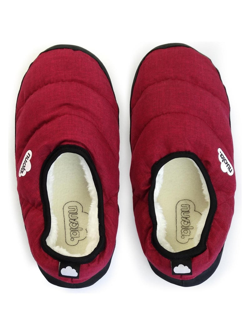 Pantofole unisex Nuvola suola in gomma Bordeaux - Kiabi