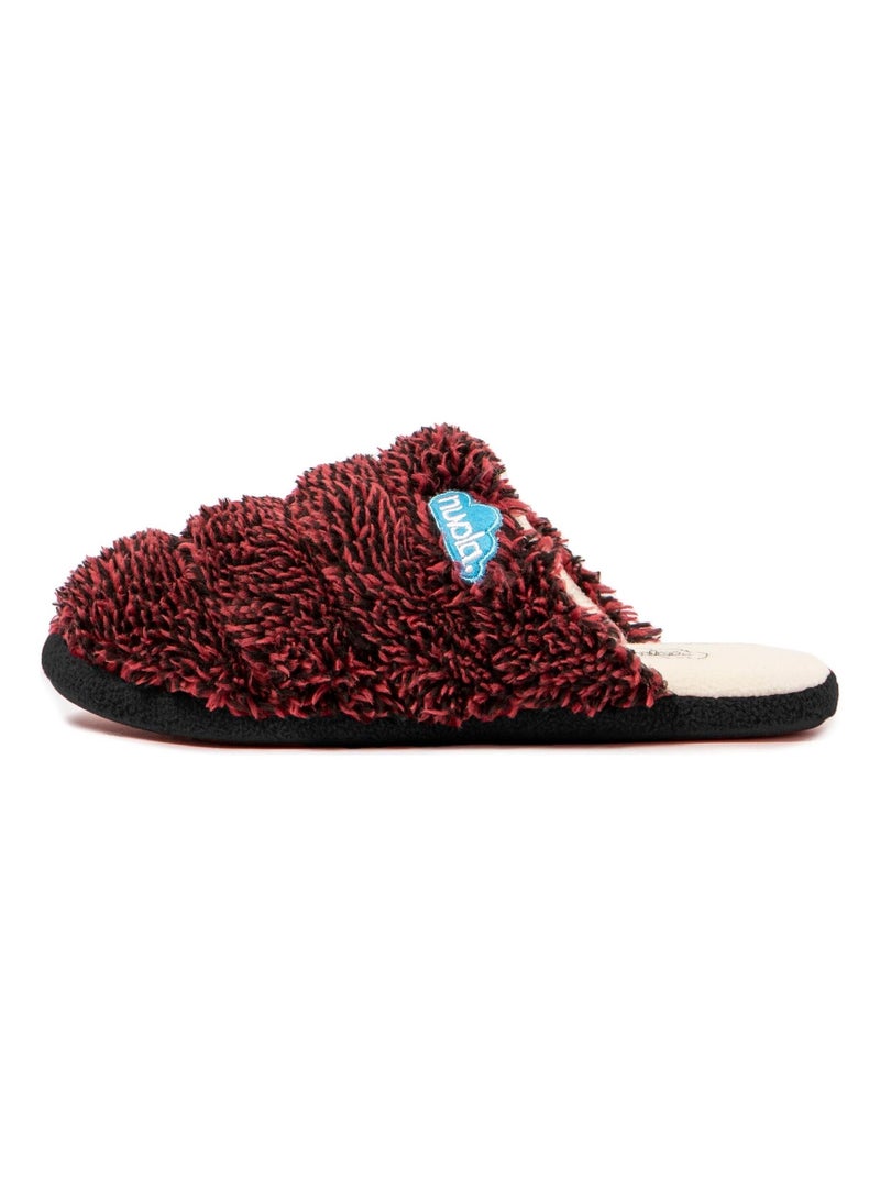 Pantofole unisex Nuvola suola in gomma Bordeaux - Kiabi