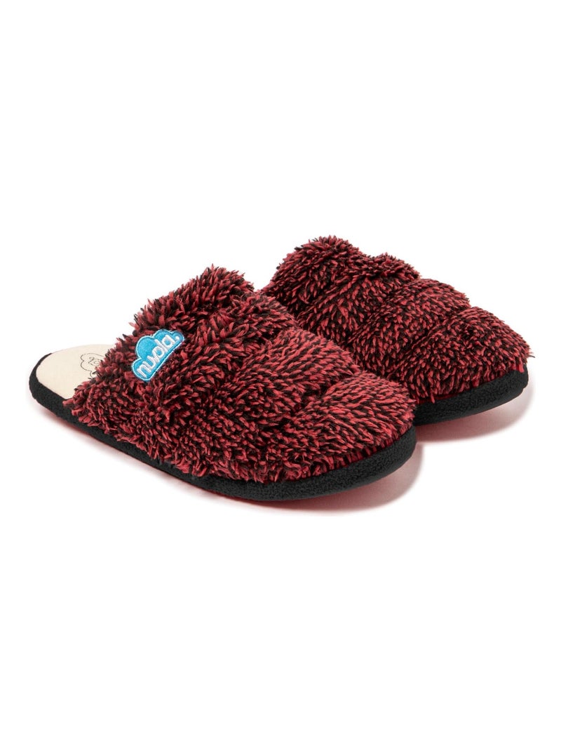 Pantofole unisex Nuvola suola in gomma Bordeaux - Kiabi