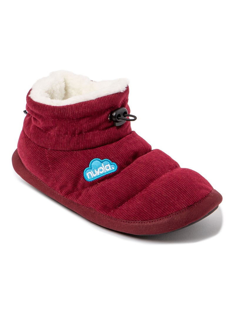 Pantofole unisex Nuvola suola in gomma Bordeaux - Kiabi