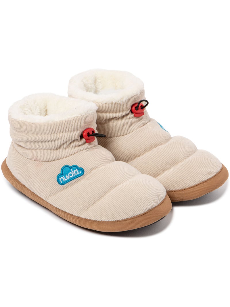 Pantofole unisex Nuvola suola in gomma Crema - Kiabi