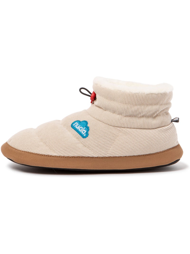 Pantofole unisex Nuvola suola in gomma Crema - Kiabi