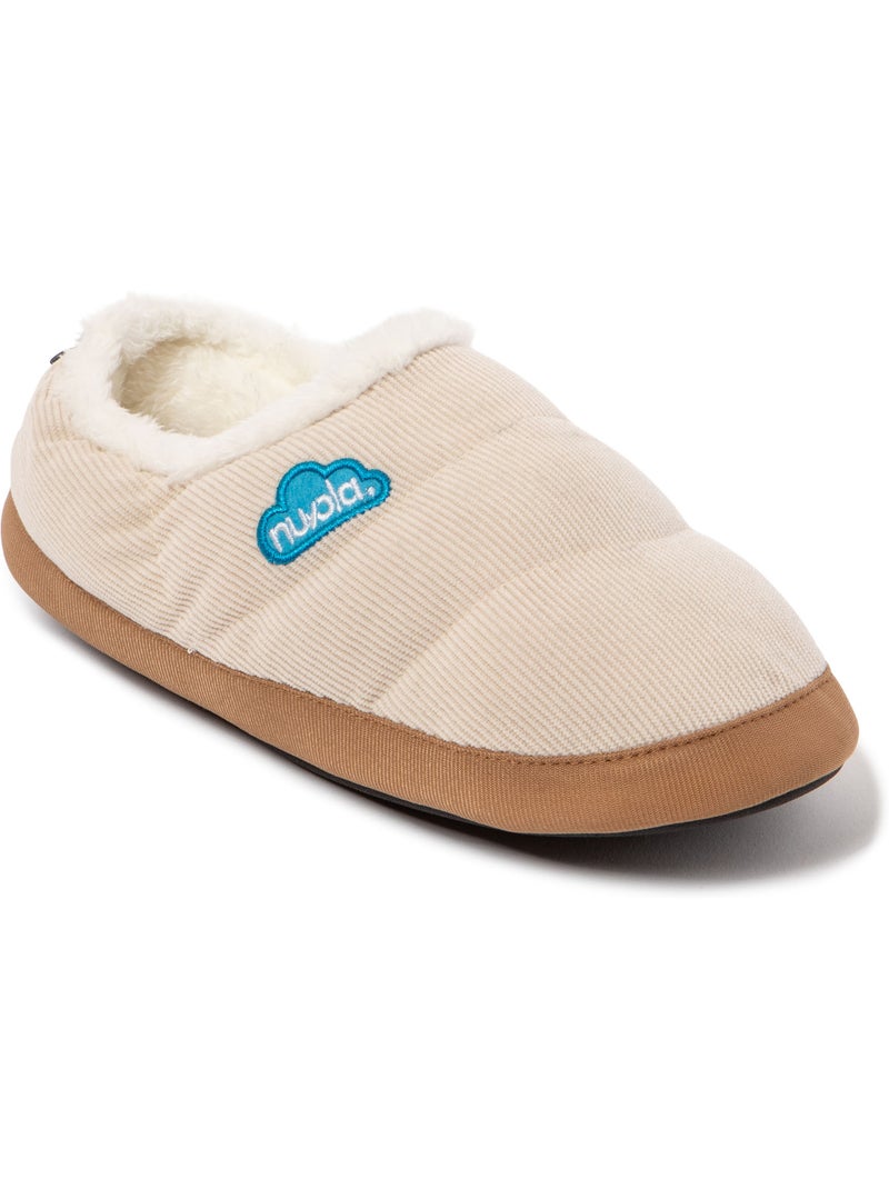 Pantofole unisex Nuvola suola in gomma Crema - Kiabi