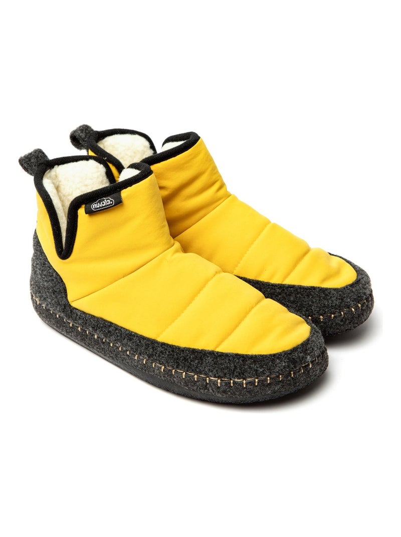Pantofole unisex Nuvola suola in gomma Giallo - Kiabi