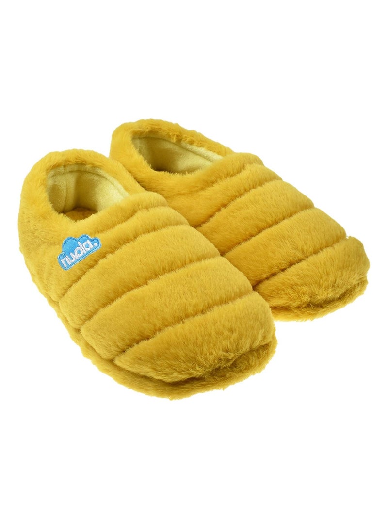 Pantofole unisex Nuvola suola in gomma Giallo - Kiabi