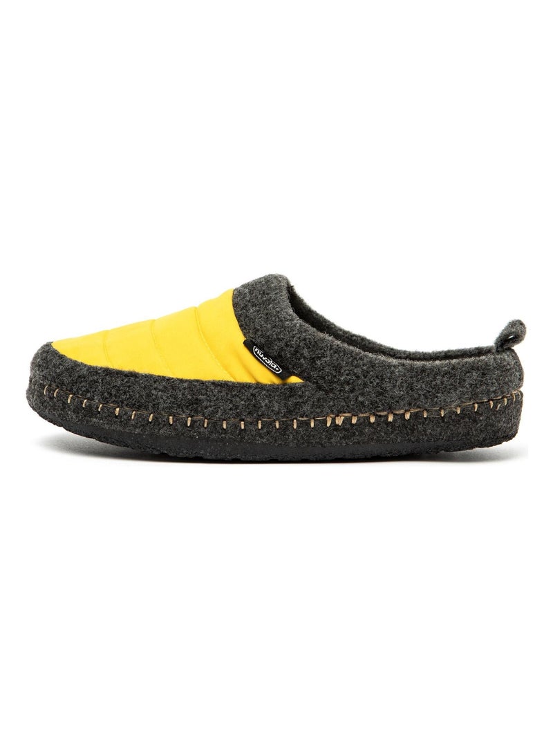 Pantofole unisex Nuvola suola in gomma Giallo - Kiabi