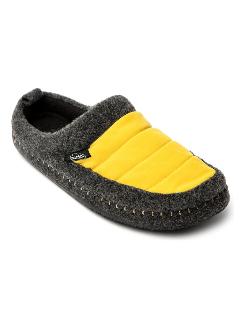 Pantofole unisex Nuvola suola in gomma Giallo senape - Kiabi