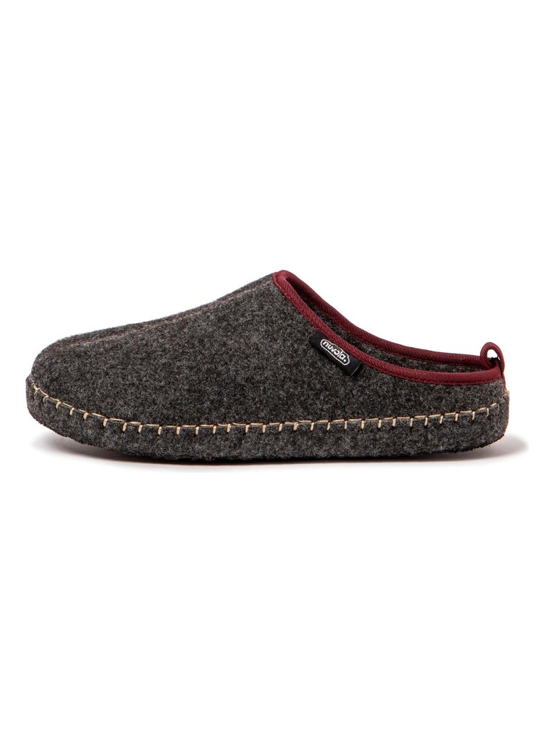 Pantofole unisex Nuvola suola in gomma Grigio bordeaux - Kiabi