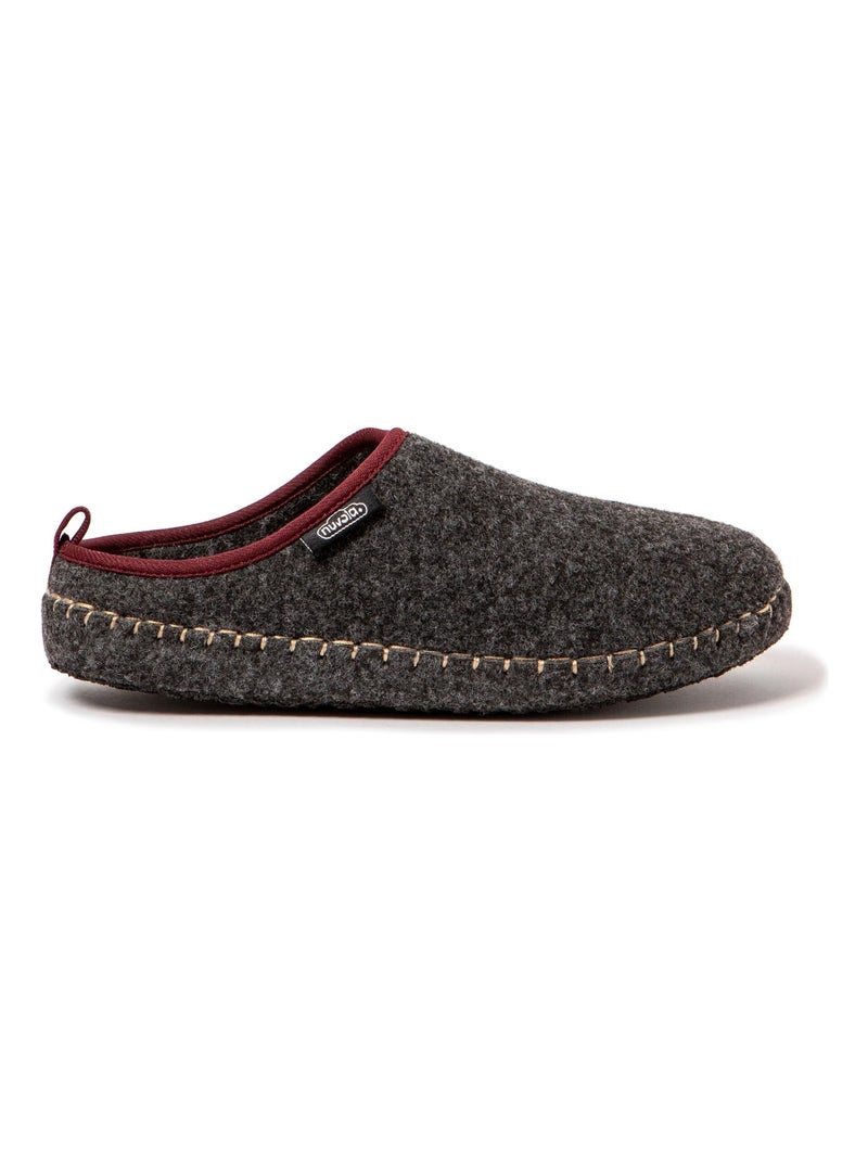 Pantofole unisex Nuvola suola in gomma Grigio bordeaux - Kiabi