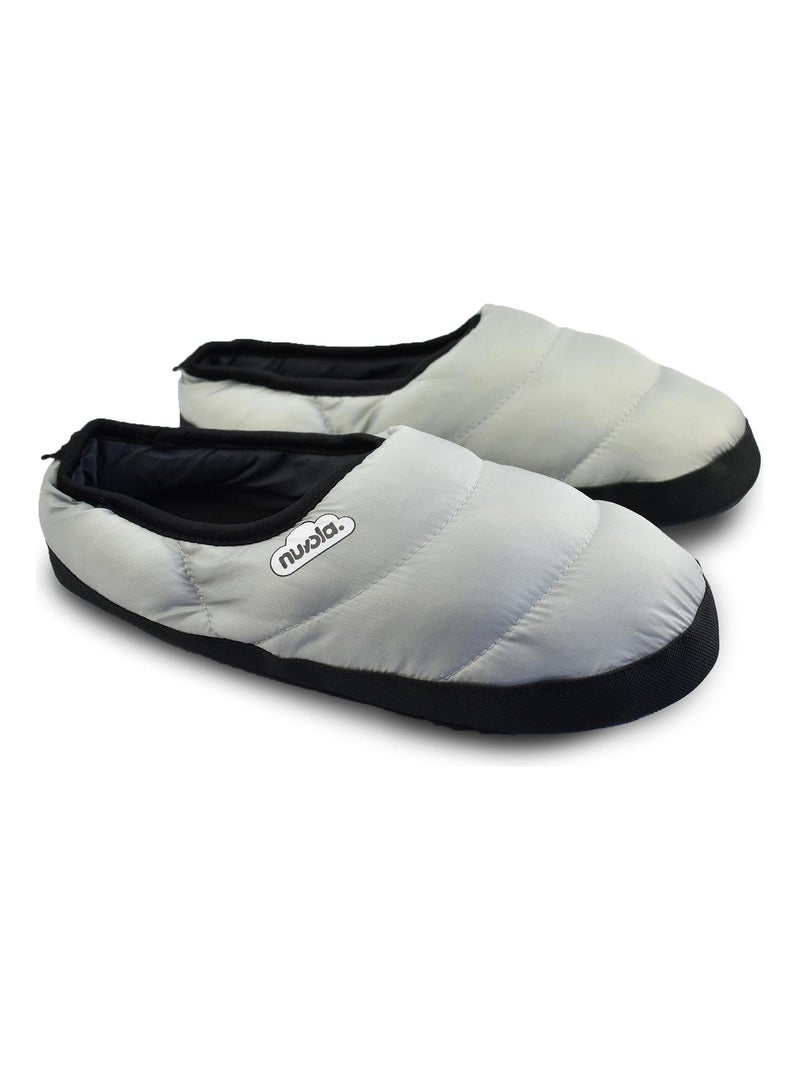 Pantofole unisex Nuvola suola in gomma Grigio - Kiabi
