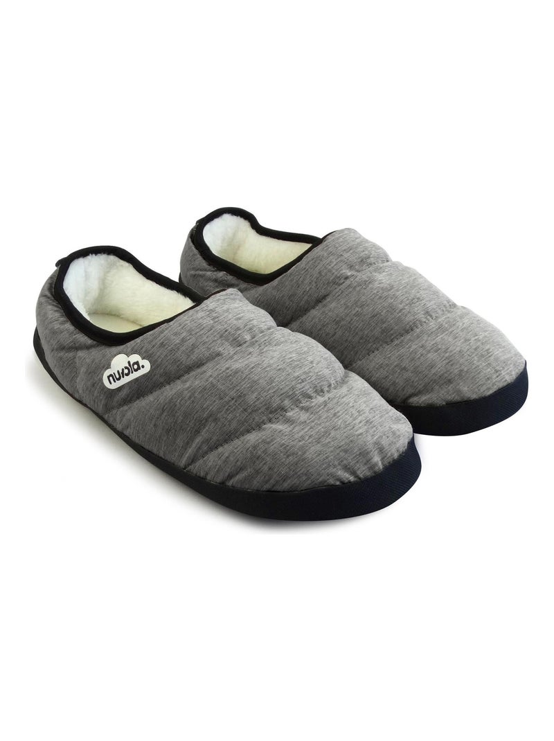 Pantofole unisex Nuvola suola in gomma Grigio - Kiabi