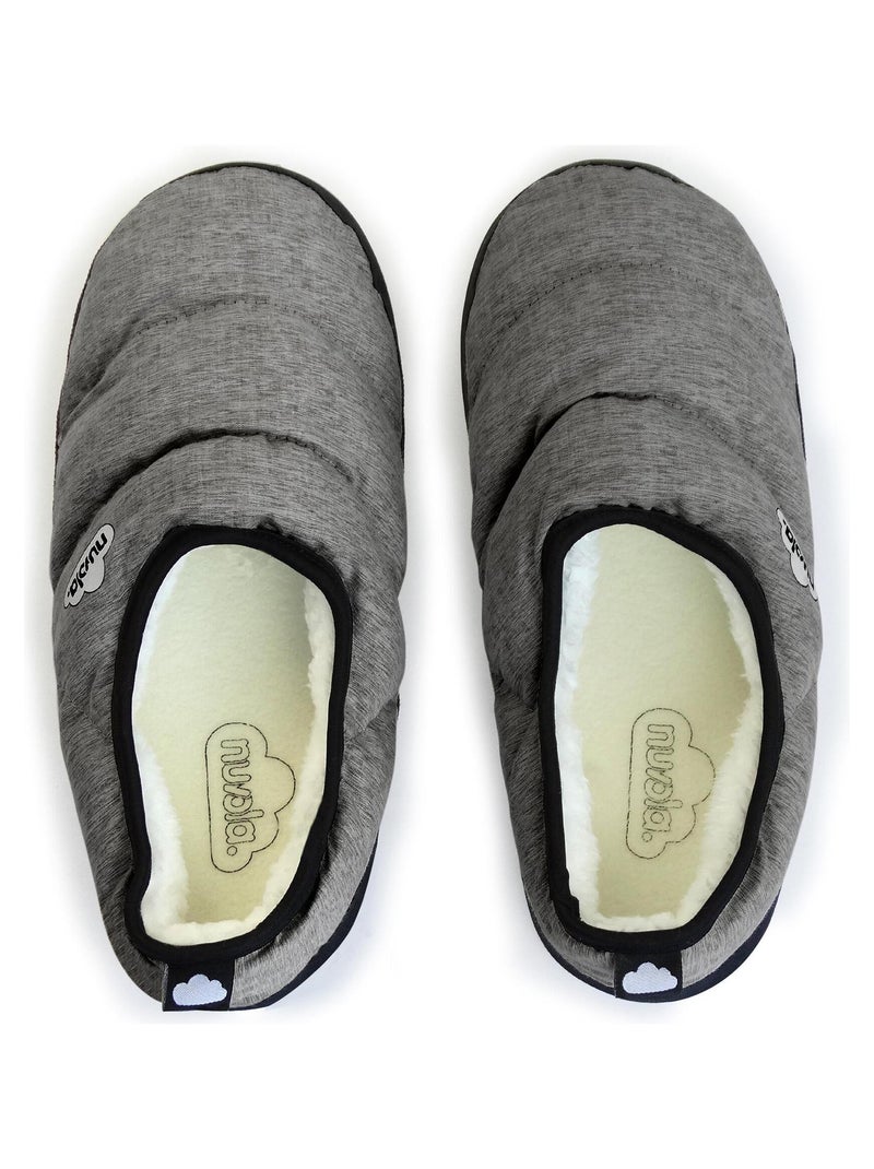 Pantofole unisex Nuvola suola in gomma Grigio - Kiabi
