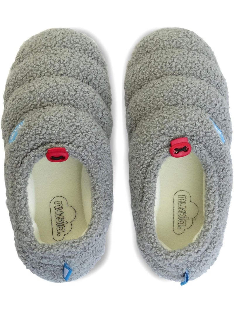 Pantofole unisex Nuvola suola in gomma Grigio - Kiabi