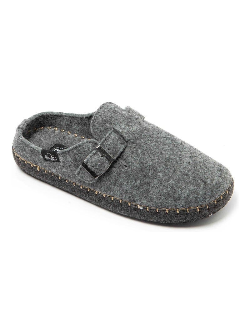 Pantofole unisex Nuvola suola in gomma Grigio - Kiabi