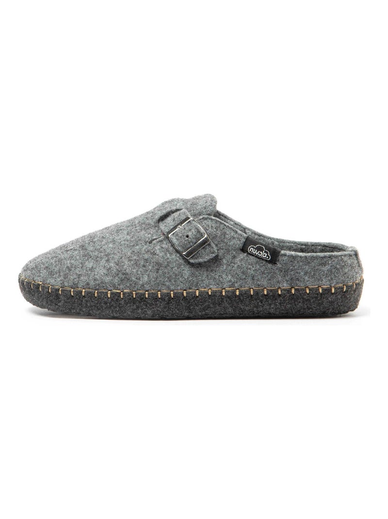 Pantofole unisex Nuvola suola in gomma Grigio - Kiabi