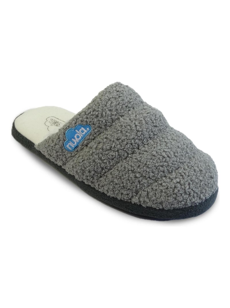 Pantofole unisex Nuvola suola in gomma Grigio - Kiabi