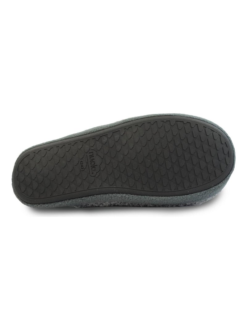 Pantofole unisex Nuvola suola in gomma Grigio - Kiabi