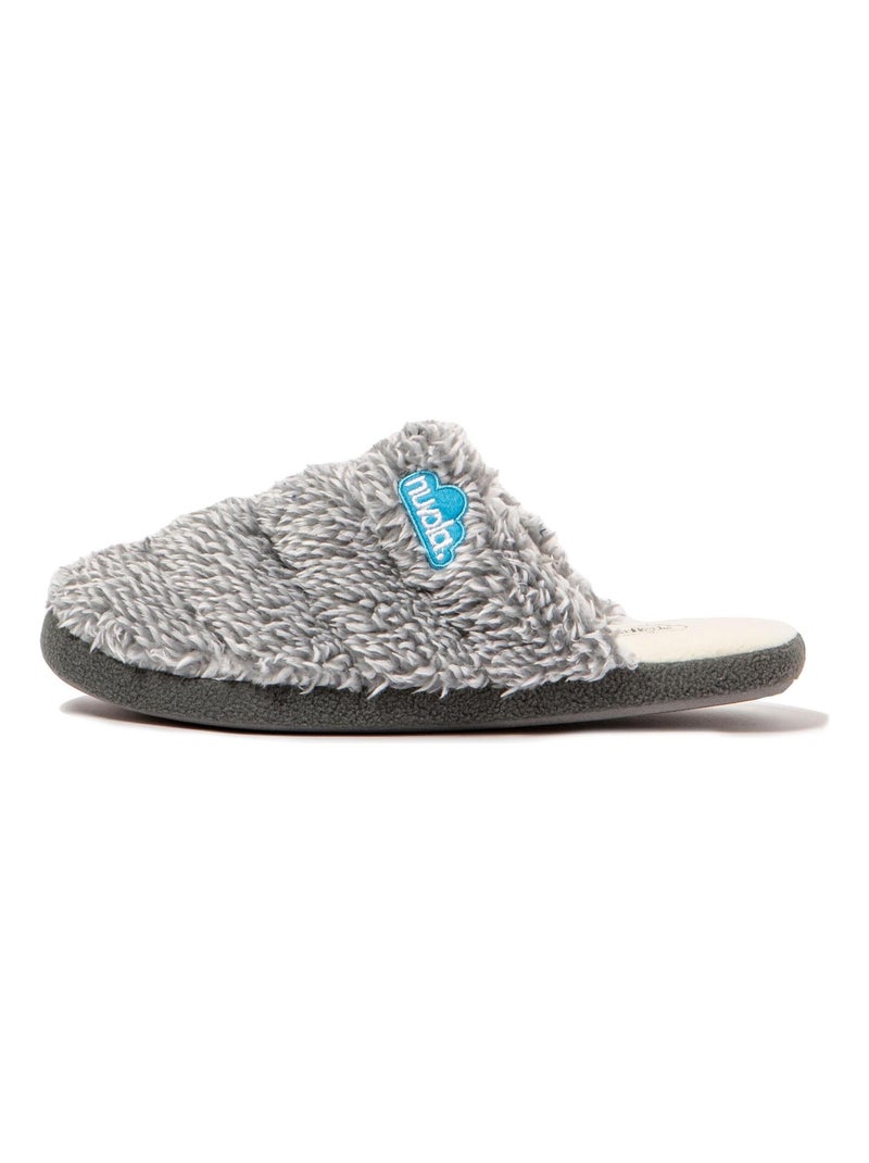 Pantofole unisex Nuvola suola in gomma Grigio - Kiabi