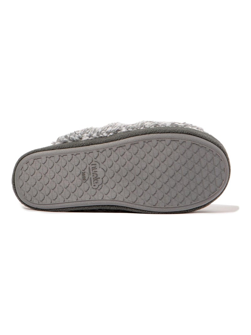 Pantofole unisex Nuvola suola in gomma Grigio - Kiabi
