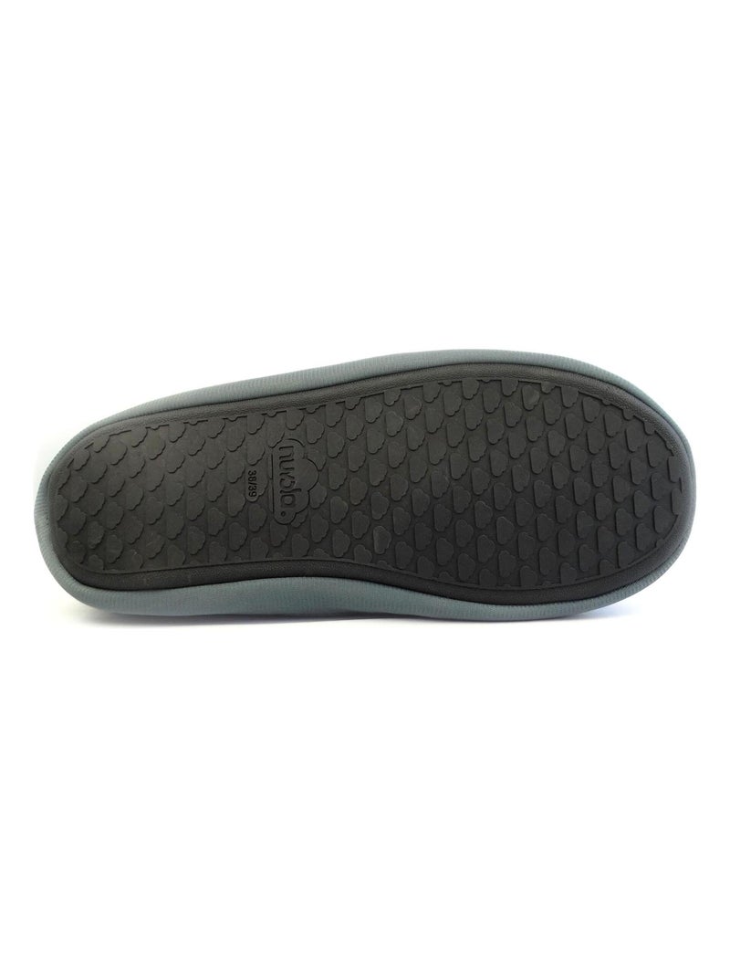 Pantofole unisex Nuvola suola in gomma Grigio grigio - Kiabi