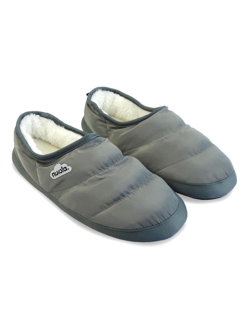 Pantofole unisex Nuvola suola in gomma Grigio grigio - Kiabi