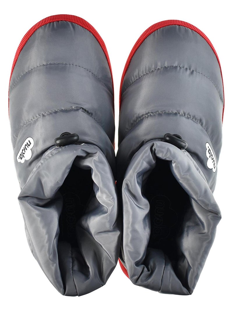 Pantofole unisex Nuvola suola in gomma Grigio grigio - Kiabi