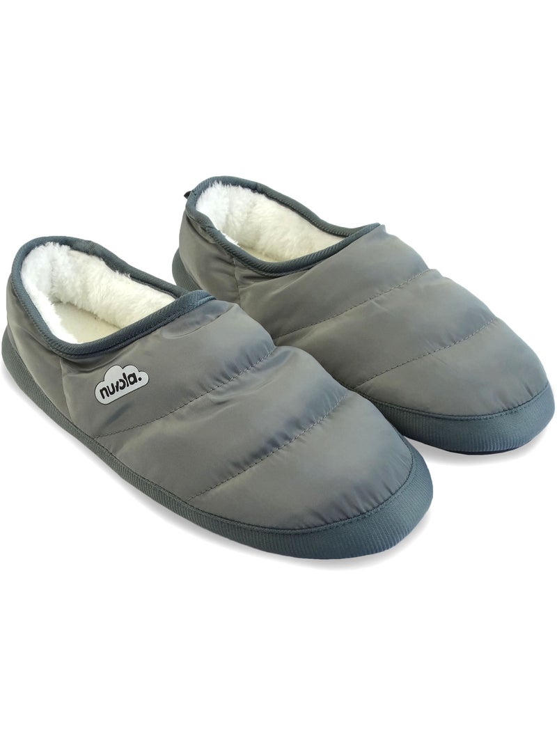 Pantofole unisex Nuvola suola in gomma Grigio grigio - Kiabi