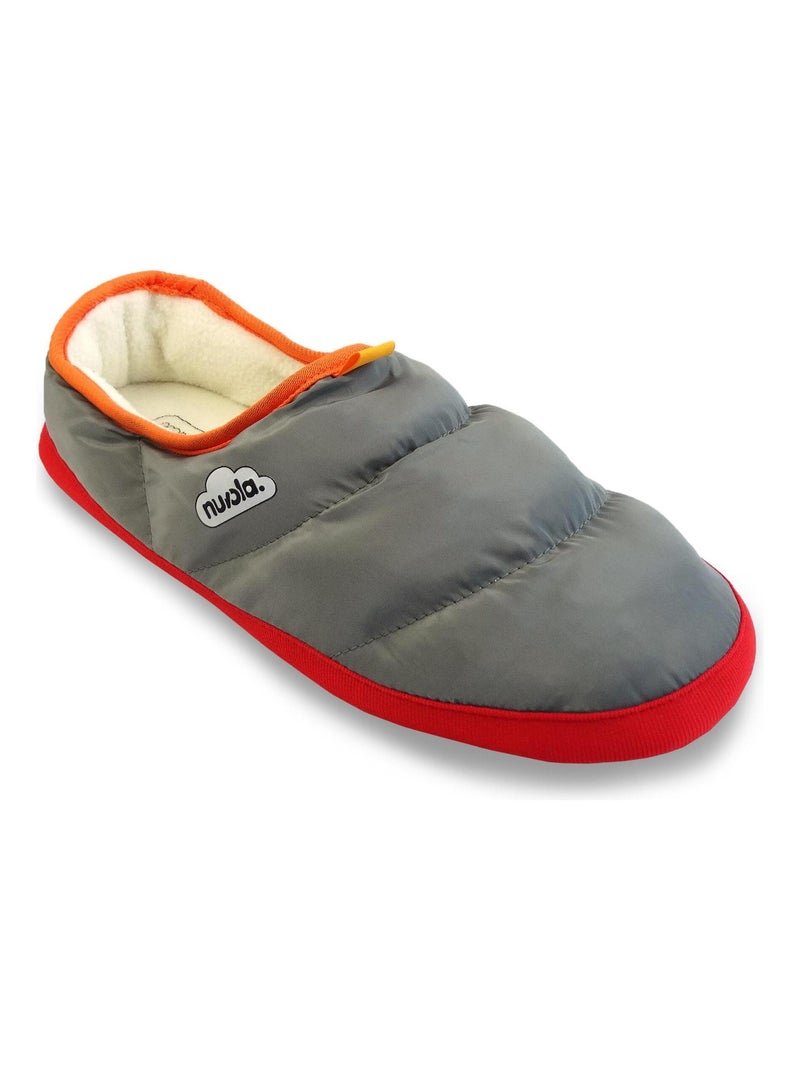 Pantofole unisex Nuvola suola in gomma Grigio grigio - Kiabi