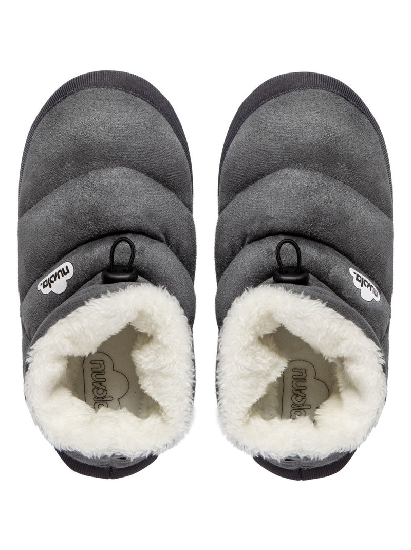 Pantofole unisex Nuvola suola in gomma Grigio grigio - Kiabi