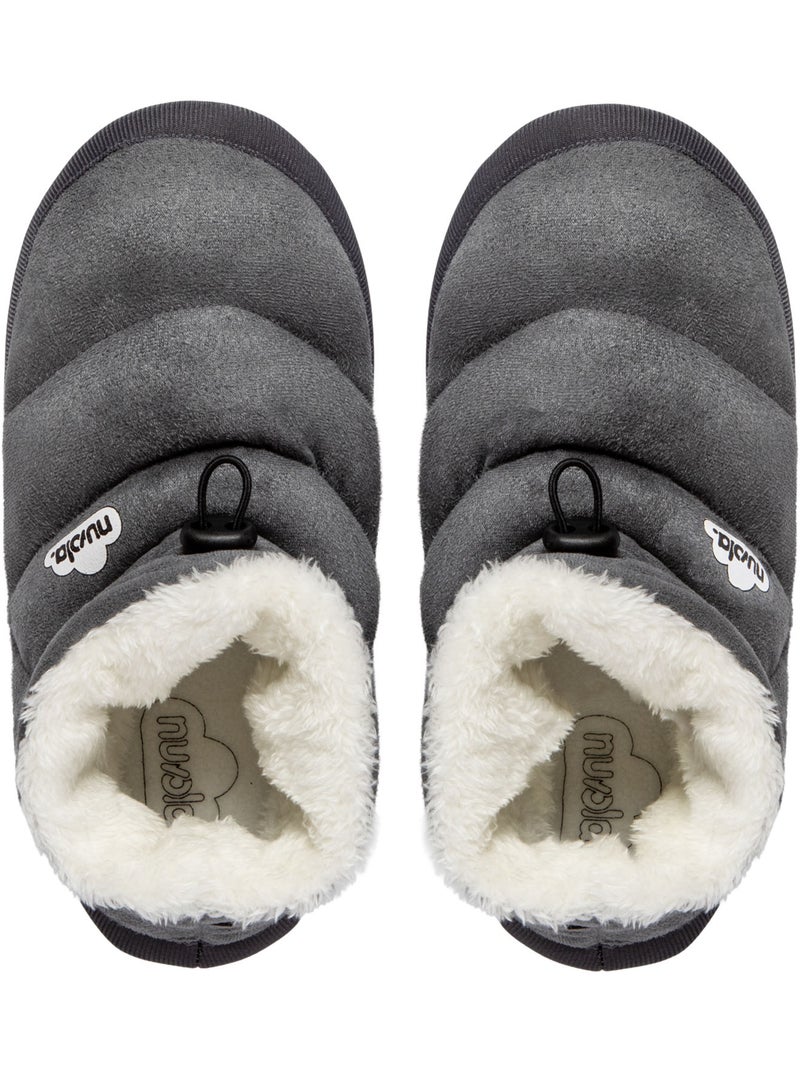 Pantofole unisex Nuvola suola in gomma Grigio grigio - Kiabi