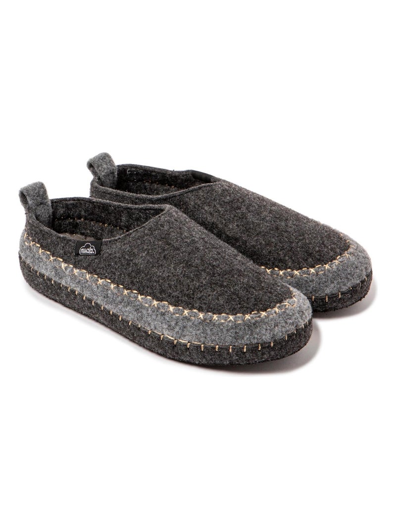 Pantofole unisex Nuvola suola in gomma Grigio scuro - Kiabi