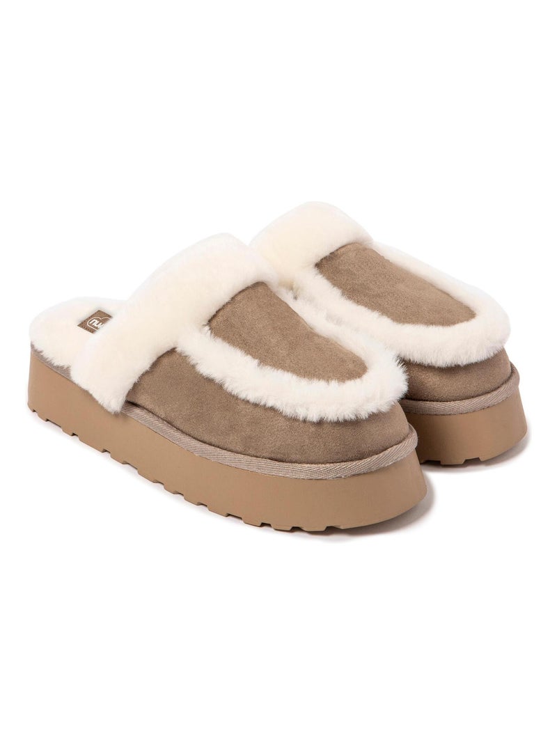 Pantofole unisex Nuvola suola in gomma Grigio scuro - Kiabi