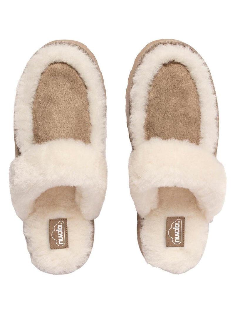 Pantofole unisex Nuvola suola in gomma Grigio scuro - Kiabi