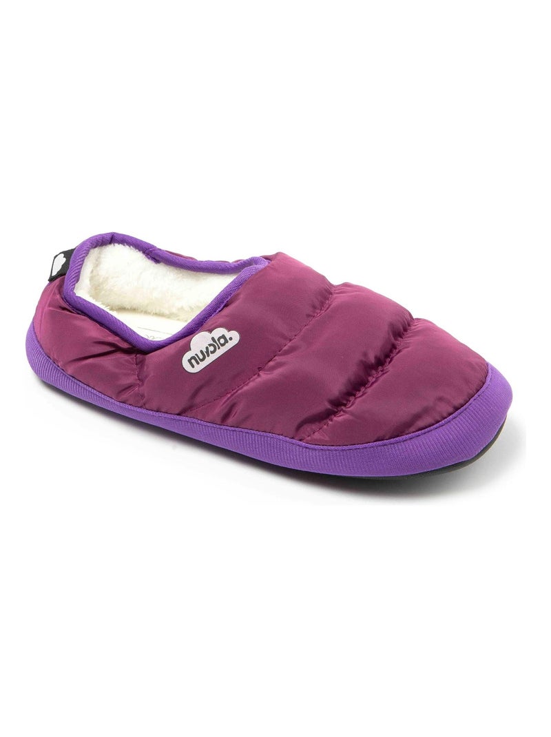 Pantofole unisex Nuvola suola in gomma Malva lilla - Kiabi