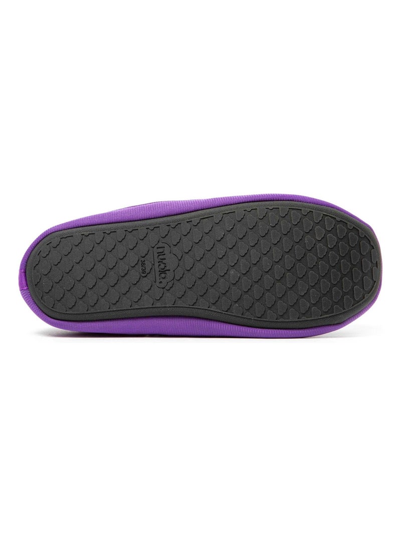 Pantofole unisex Nuvola suola in gomma Malva lilla - Kiabi