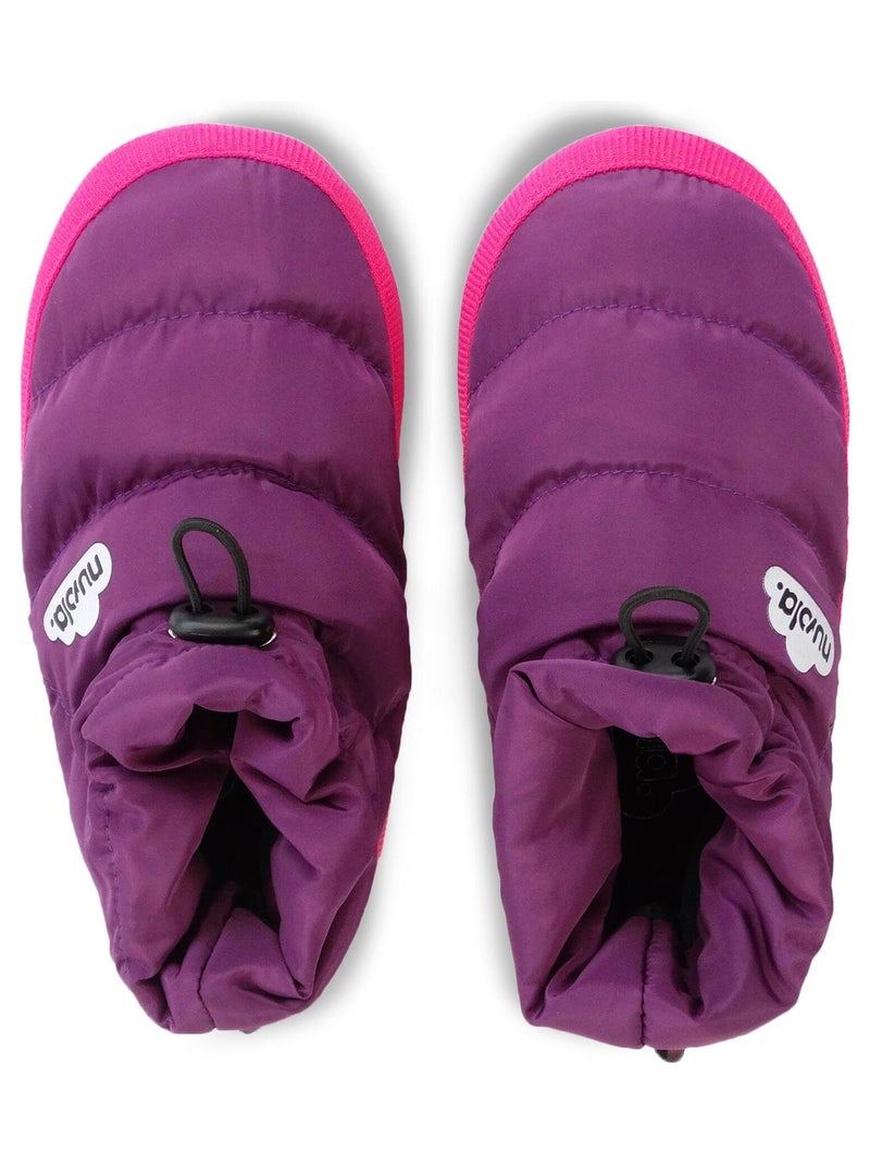 Pantofole unisex Nuvola suola in gomma Malva lilla - Kiabi