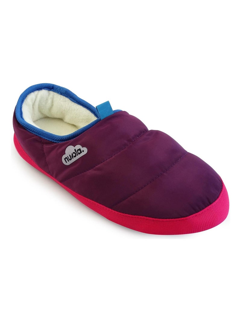 Pantofole unisex Nuvola suola in gomma Malva lilla - Kiabi