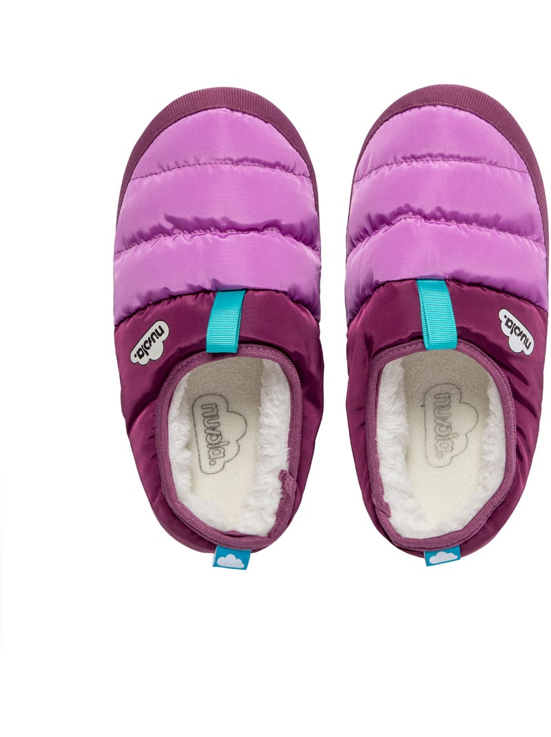 Pantofole unisex Nuvola suola in gomma Malva lilla - Kiabi