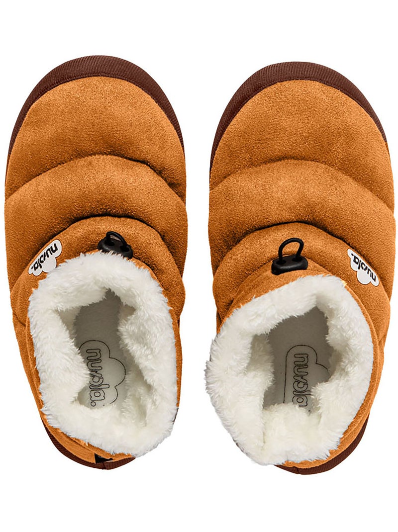 Pantofole unisex Nuvola suola in gomma Marrone cioccolato - Kiabi