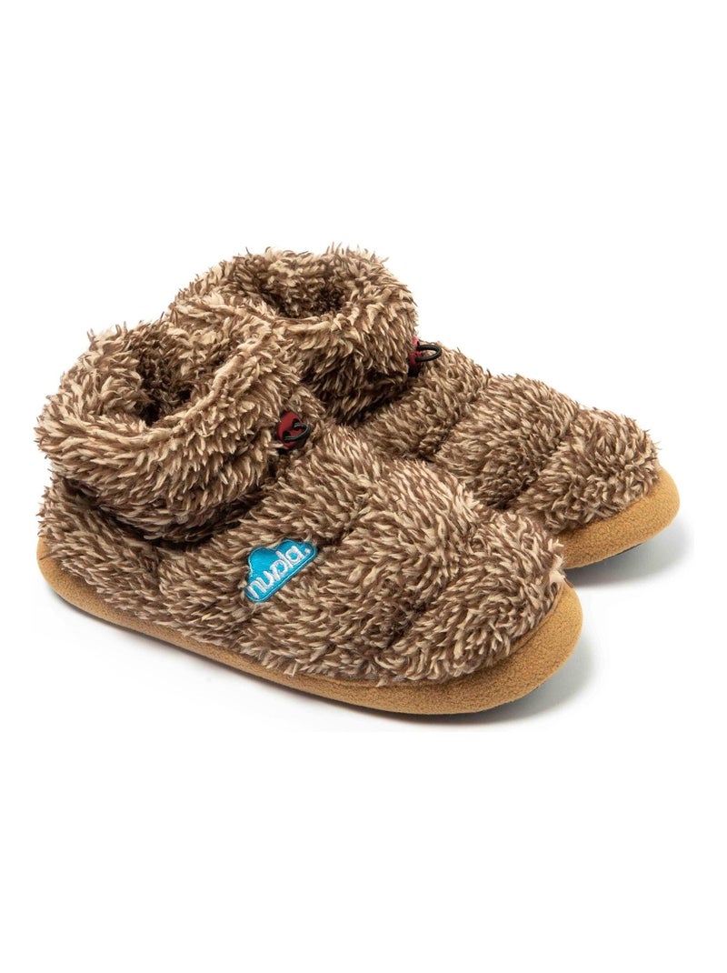 Pantofole unisex Nuvola suola in gomma Marrone - Kiabi