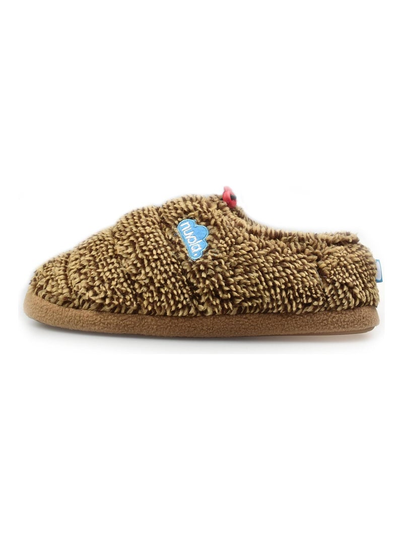 Pantofole unisex Nuvola suola in gomma Marrone - Kiabi